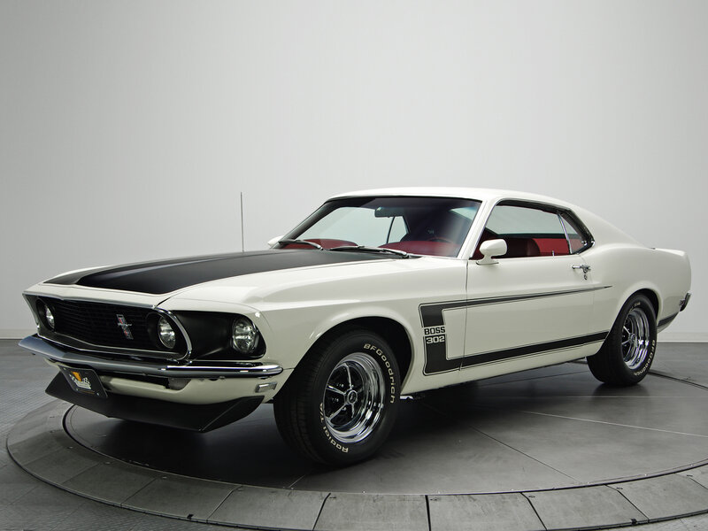 White Classic Muscle Car — Neutral, Photograph