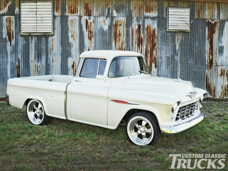 White Classic Pickup Truck — Calm, Afternoon, Photograph, Rusty Barn