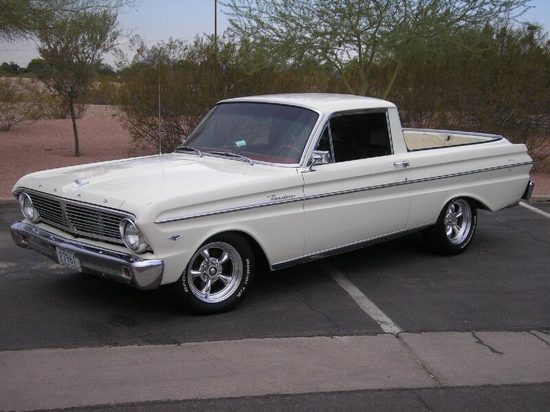 White Classic Pickup Truck — Calm, Afternoon