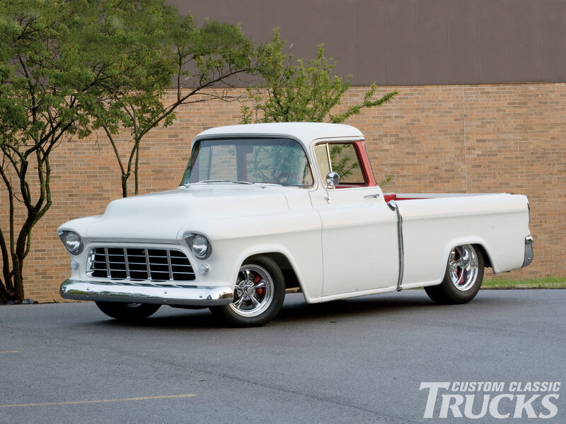 White Classic Pickup Truck — Calm