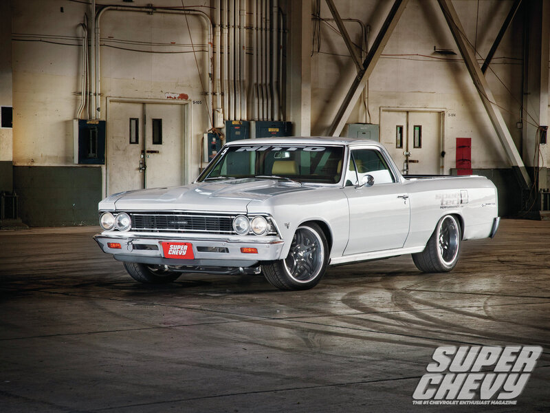 White Classic Pickup Truck — Silver
