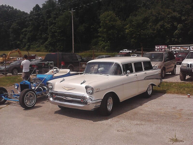 White Classic Station Wagon