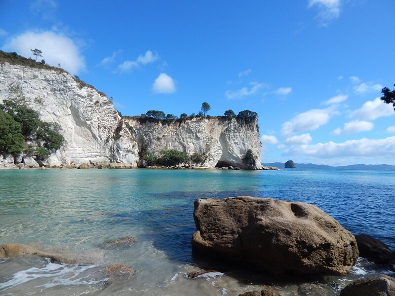 White Cliffs by Sea — Blue, Serene, Afternoon