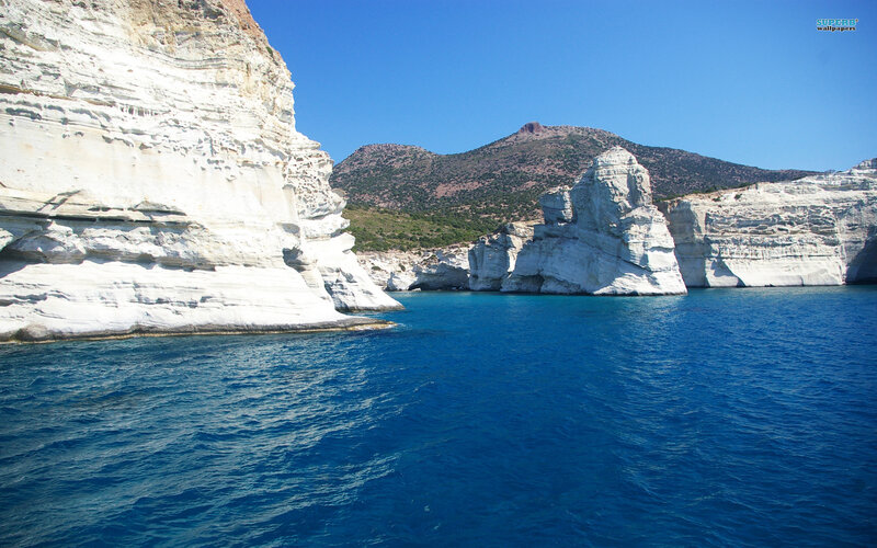 White Cliffs by Sea — Blue