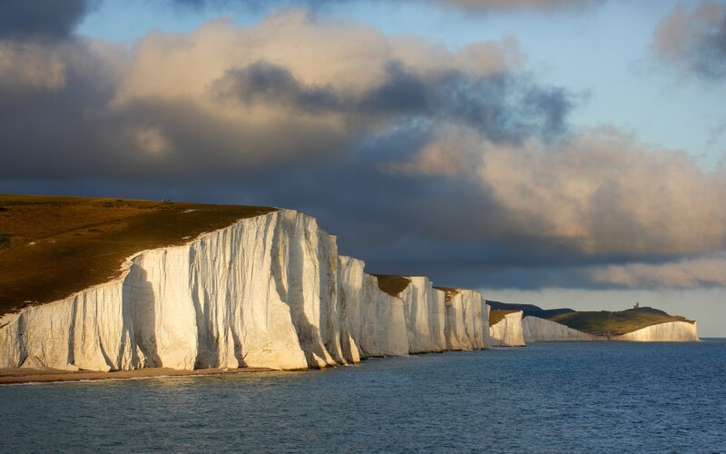 White Cliffs of Dover — Blue, Dramatic