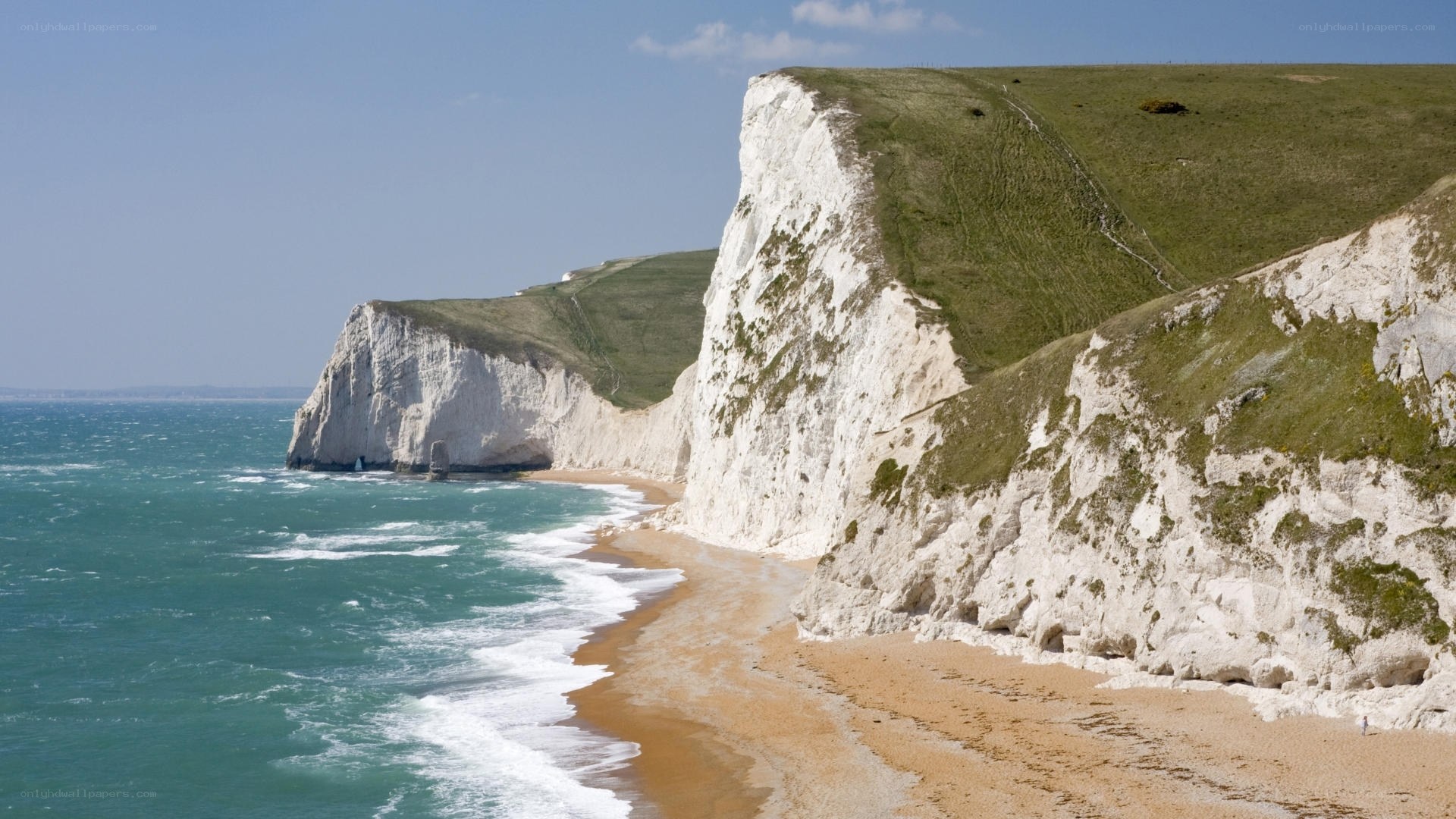 White cliffs of Dover