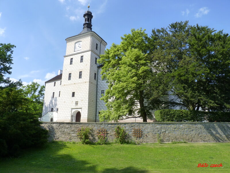 White Clock Tower Building