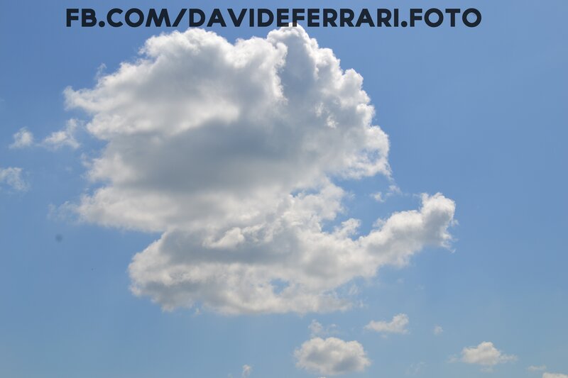 white cloud in blue sky