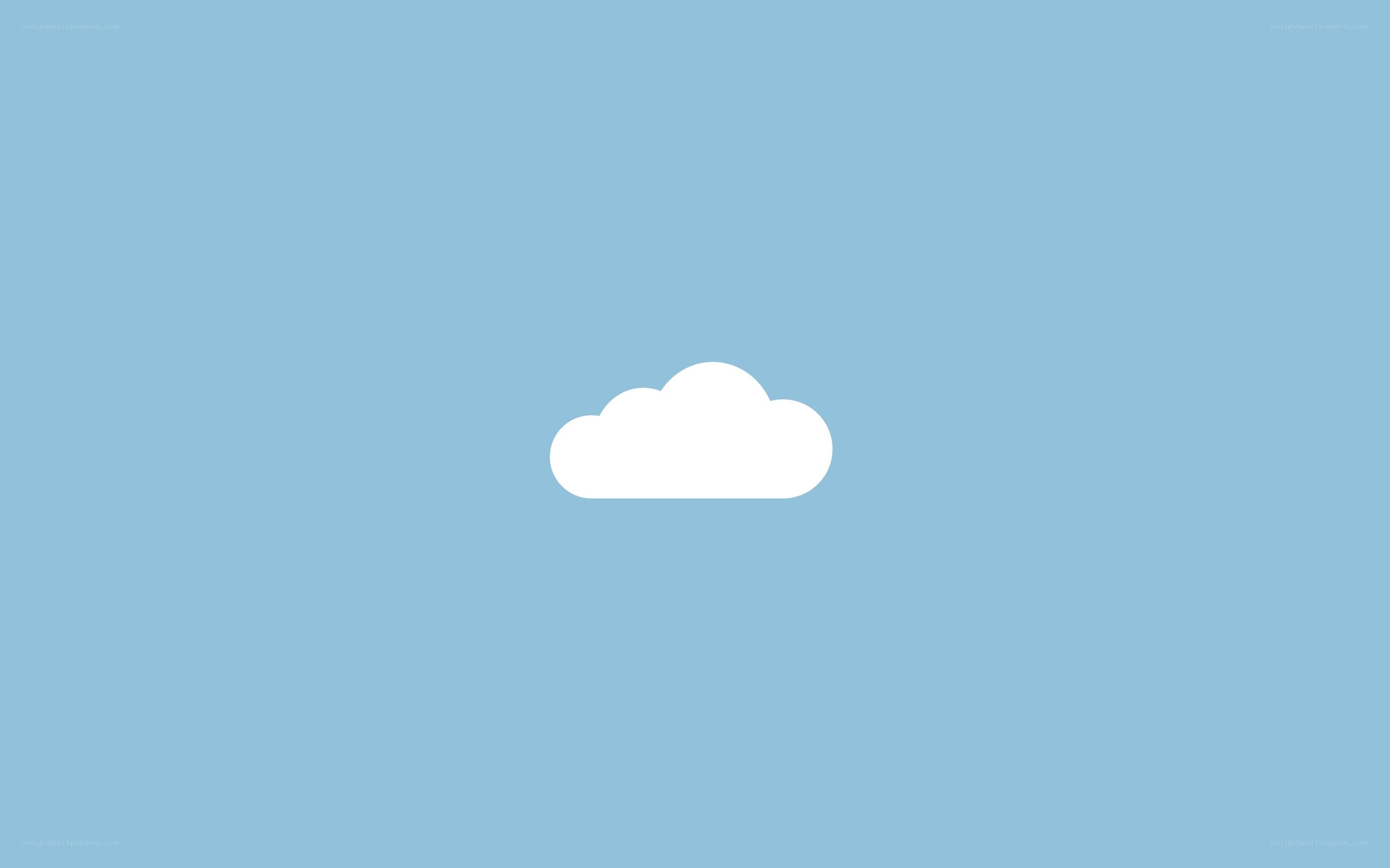 white cloud on blue sky
