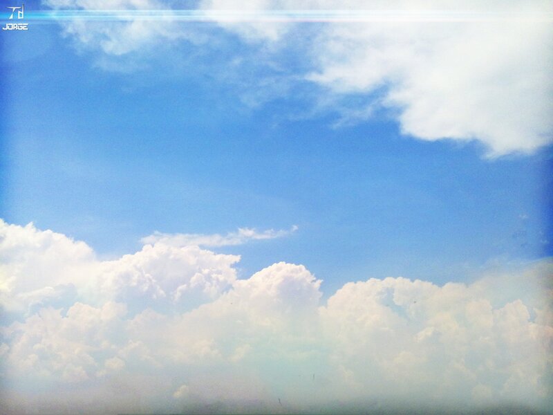 White Clouds in Blue Sky — Serene, Afternoon, Photograph, Jd Jorge