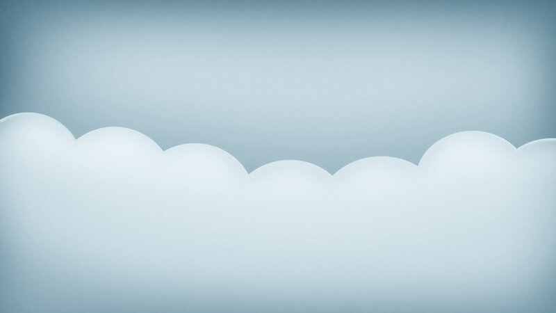white clouds on blue sky