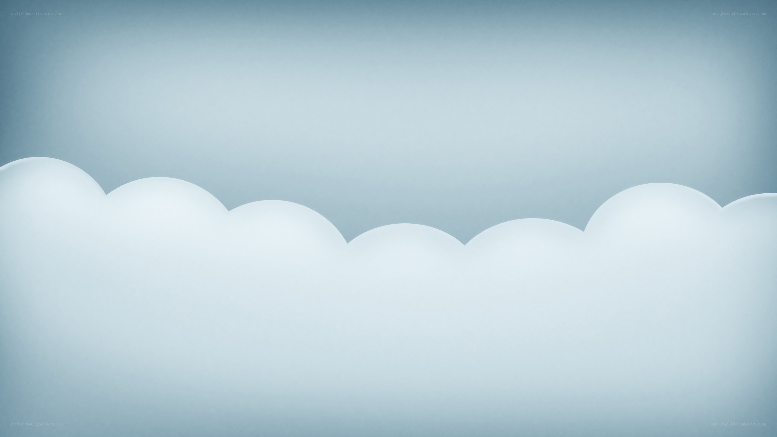 white clouds on blue sky