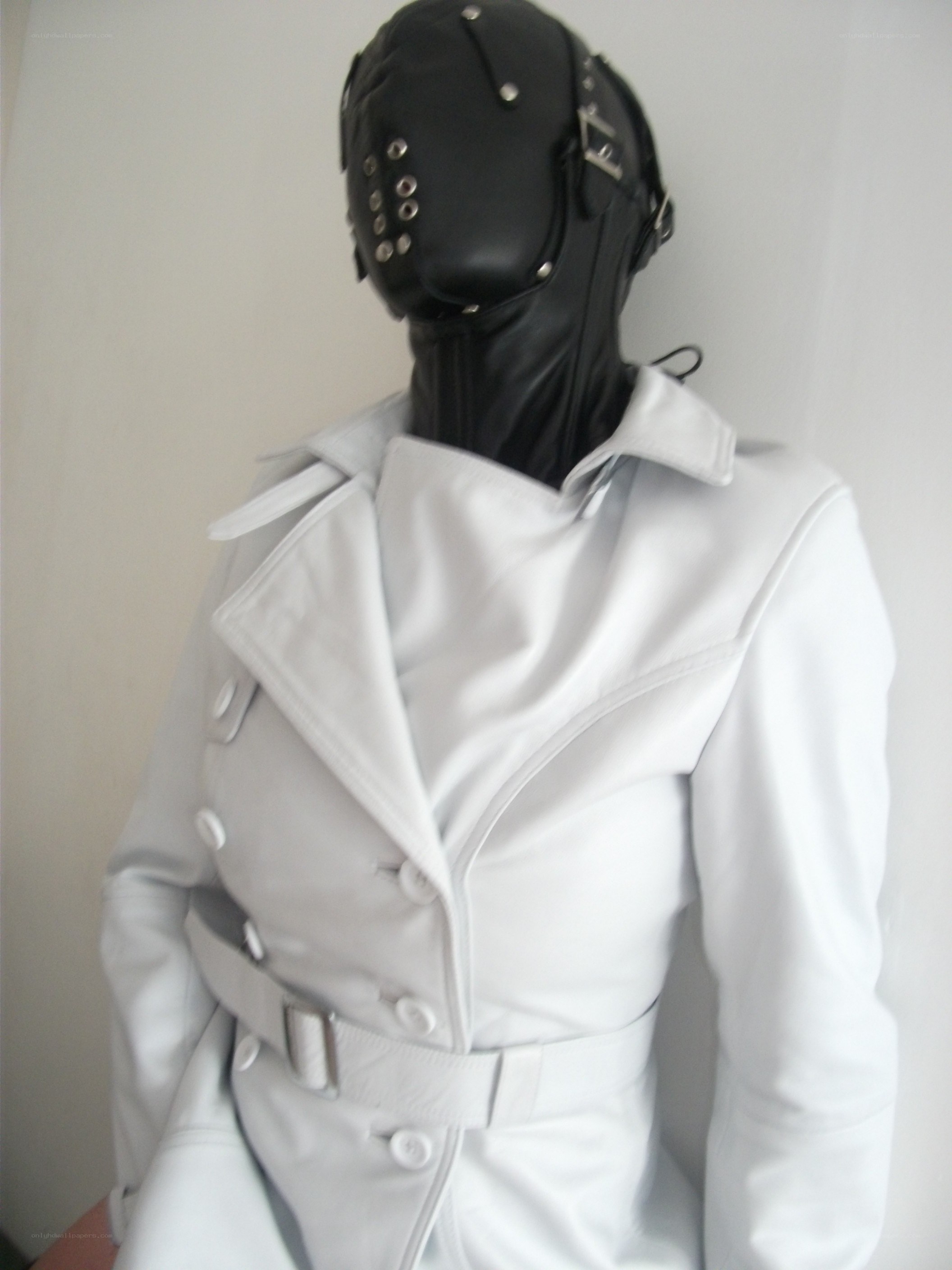 white coat on mannequin