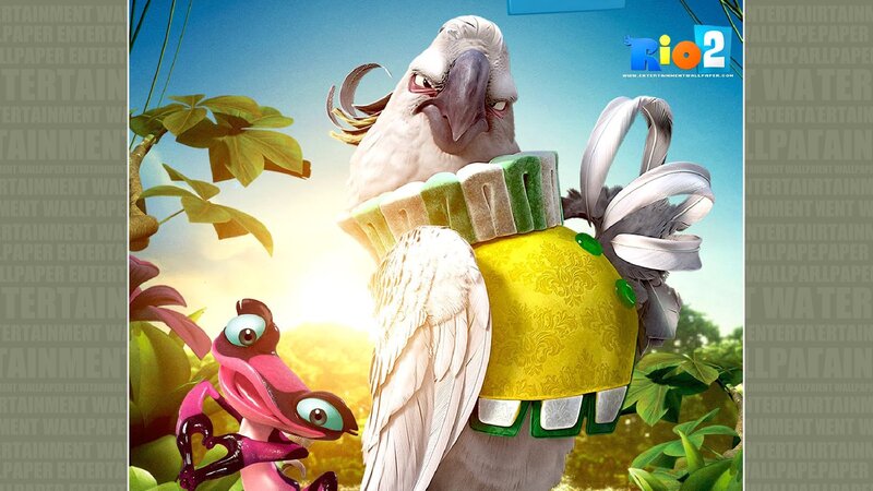 White Cockatoo Bird — Yellow, Bright, Cheerful