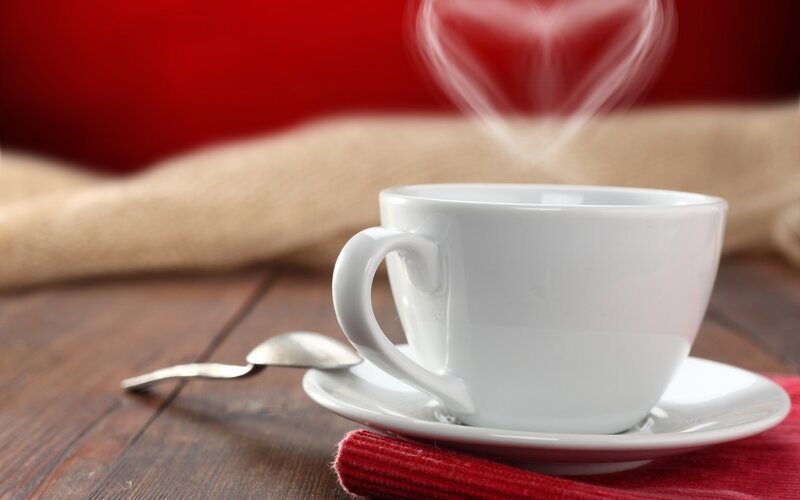 White Coffee Cup — Cozy