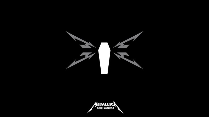 White Coffin with Lightning — Black