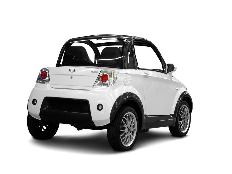 White Compact Car — Neutral, Photograph, Wheels