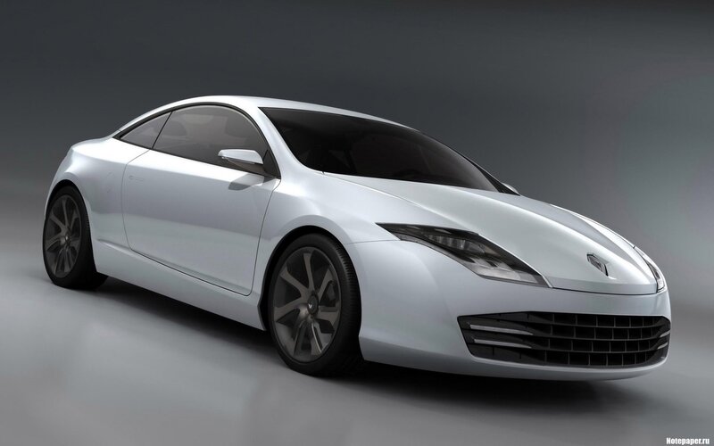white concept car