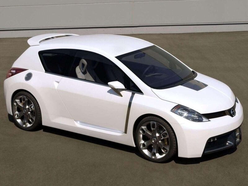 white concept car