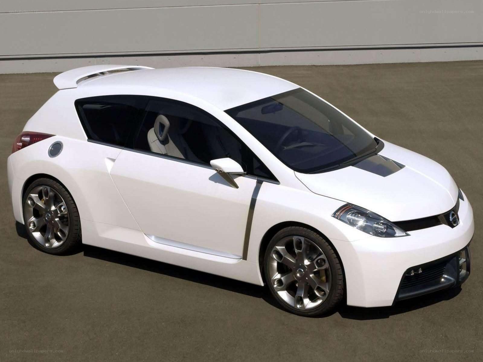 white concept car