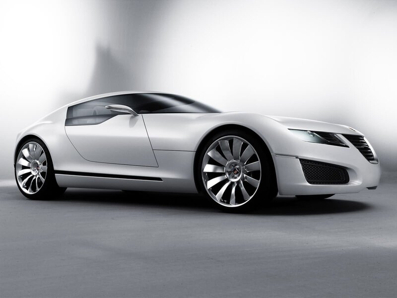 white concept car