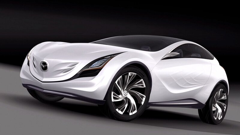 white concept car
