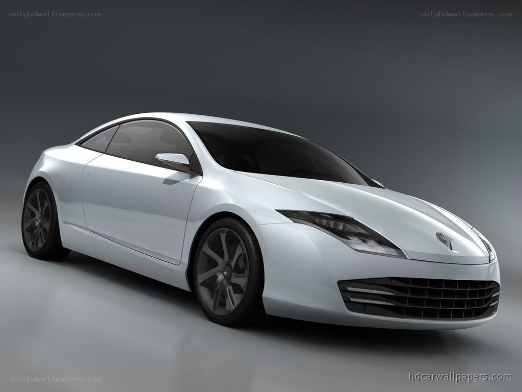 white concept car