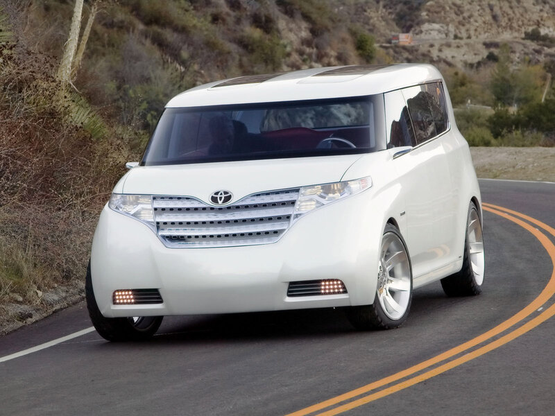 White Concept Car — Calm, Afternoon