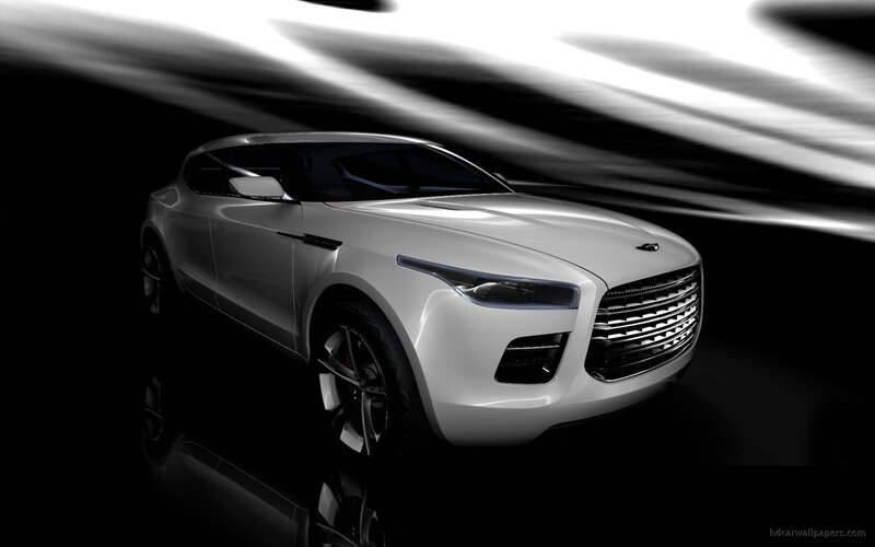 White Concept Car — Dramatic, 3d Render, Grille, Headlights
