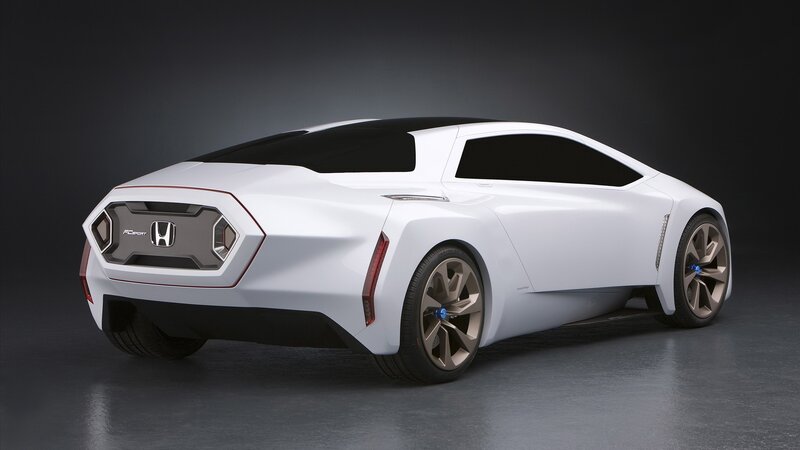 White Concept Car — Dramatic, 3d Render, Wheels, Windows, Black, Gray