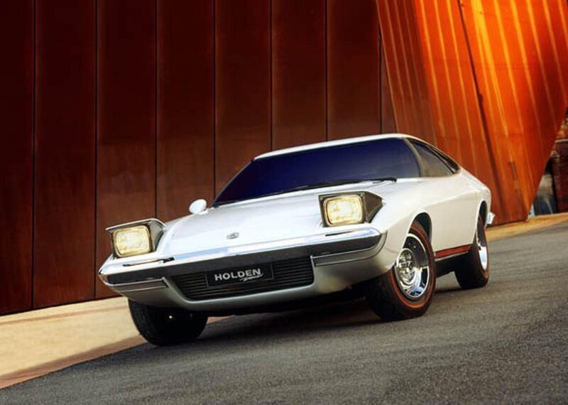 White Concept Car — Dramatic, Afternoon, Photograph