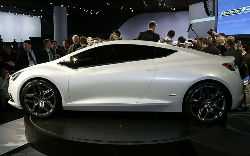 White Concept Car — Formal
