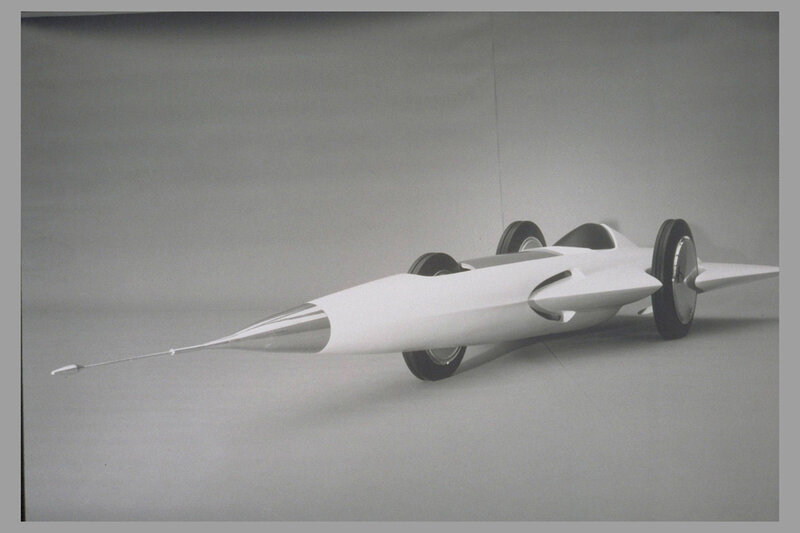 White Concept Car — Gray, Neutral
