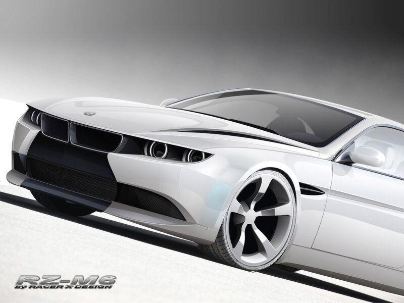White Concept Car — Headlight