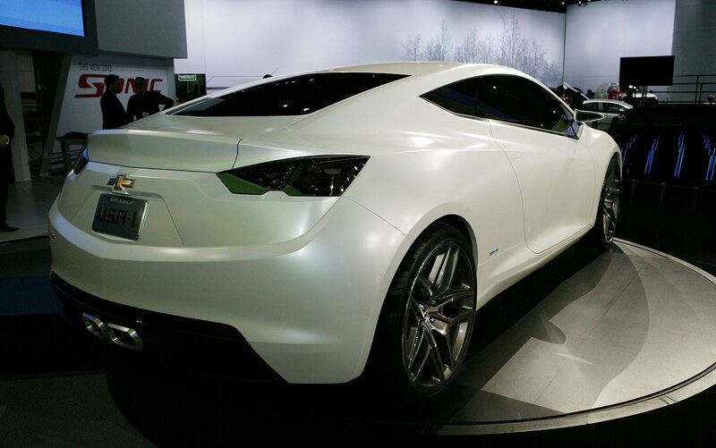 White Concept Car — Neutral, Photograph, Car Show, Rotating Platform