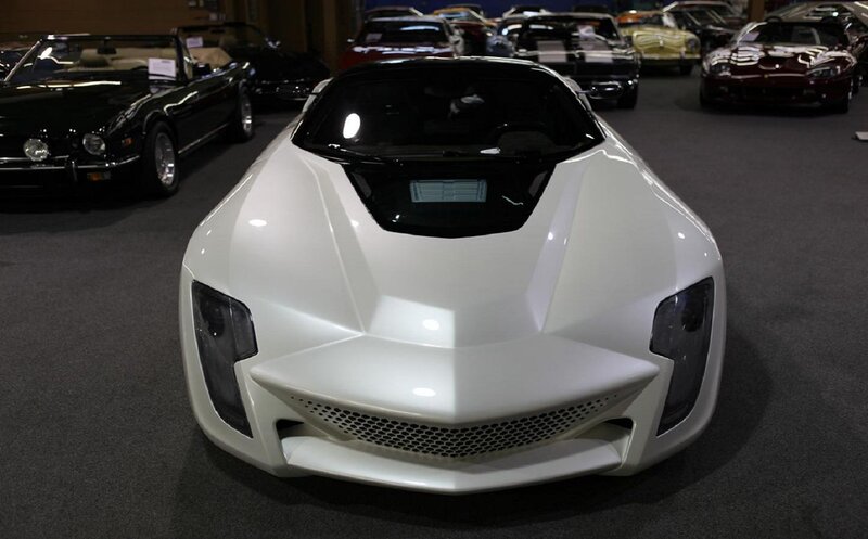 White Concept Car — Neutral, Photograph, Cars