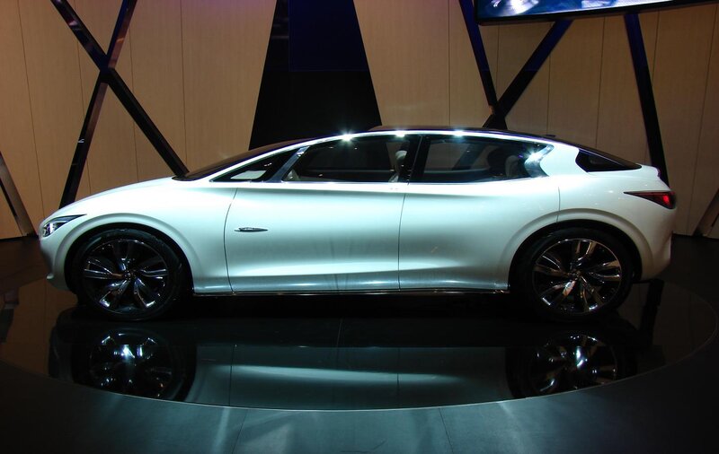 White Concept Car — Neutral, Photograph, Display Stand