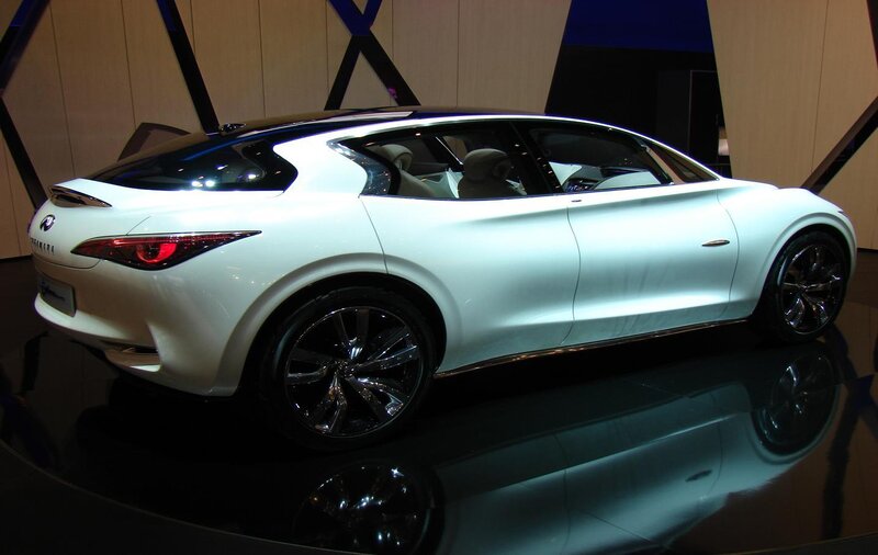 White Concept Car — Neutral, Photograph, Showroom