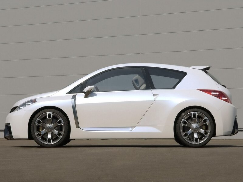 White Concept Car — Neutral, Photograph, Wall, Tire, Black