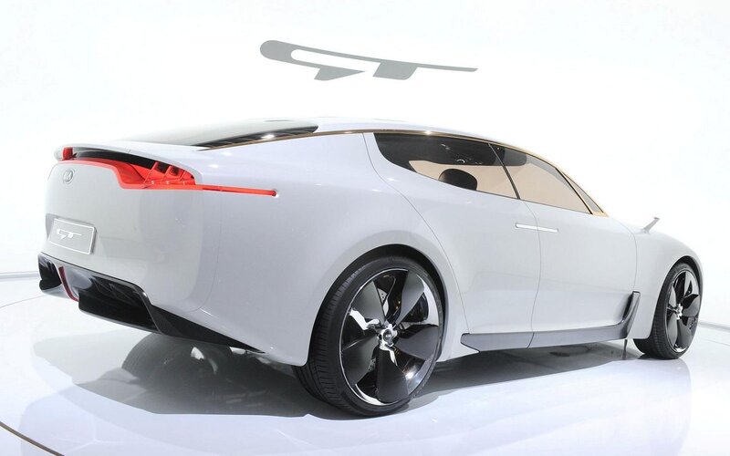 White Concept Car — Neutral, Photograph, Wheels, Taillights