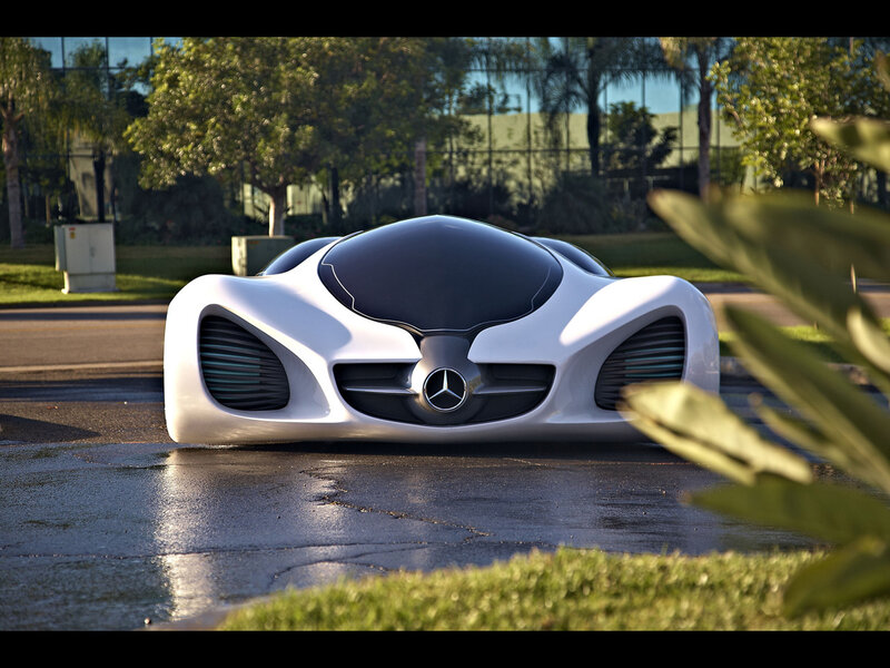 White Concept Car — Serene