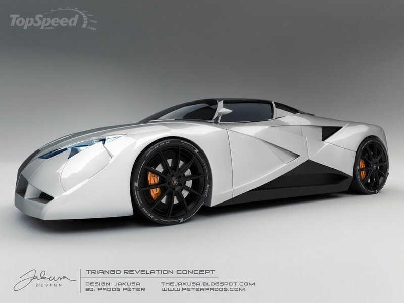 White Concept Sports Car — Modern, 3d Render