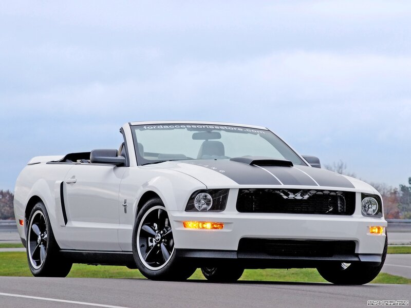 White Convertible Car — Calm, Photograph, Road