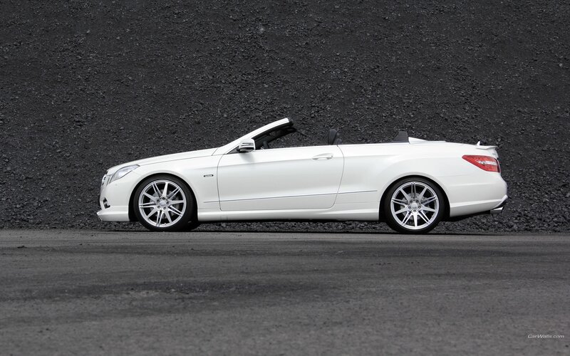 White Convertible Car — Dramatic, Photograph, Gravel Wall