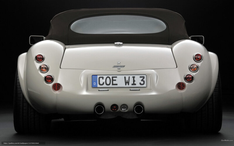 White Convertible Car — Dramatic, Photograph, License Plate