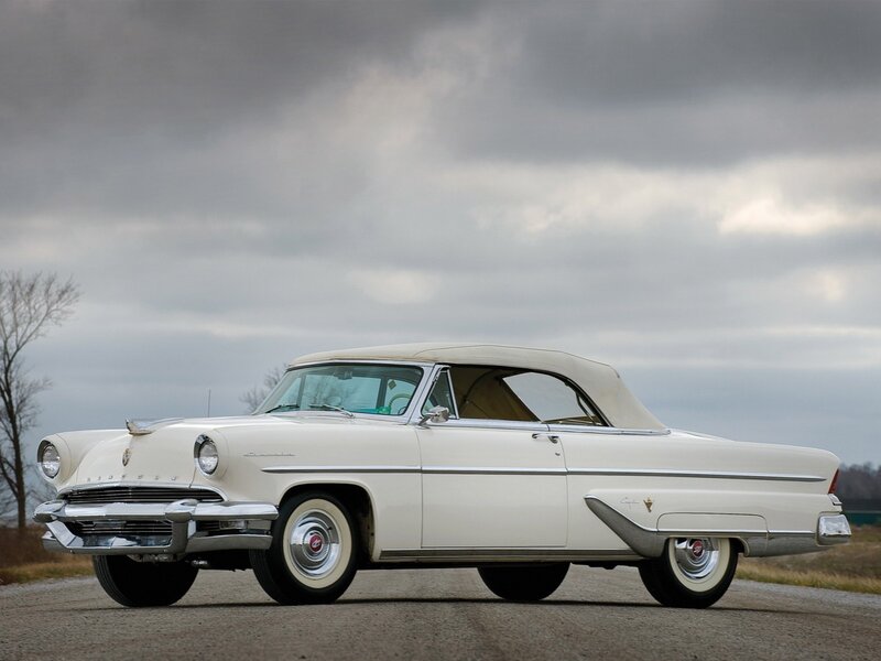White Convertible Car — Dramatic, Photograph, Road, Sky