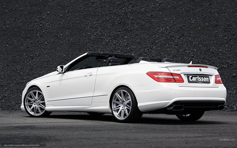 White Convertible Car — Dramatic, Photograph, Wall