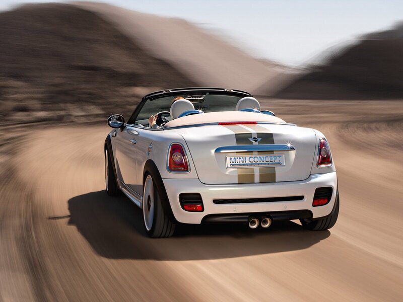 White Convertible Car — Dynamic, Afternoon, Photograph, Driver, Desert