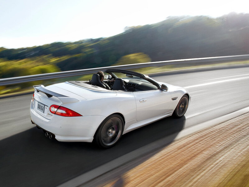 White Convertible Car — Dynamic, Afternoon, Photograph, Driver, Road, Trees