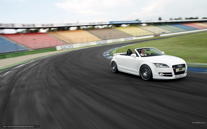 White Convertible Car — Dynamic, Afternoon, Photograph